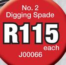 No.2 Digging Spade J00066-Each