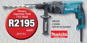 Makita Rotary Hammer Drill 710 Watt J11111-Each