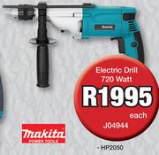 Makita Electric Drill 720 Watt J04944-Each