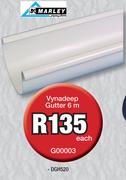 Marley Vynadeep Gutter 6m G00003-Each