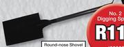 Round-Nose Shovel J00062-Each