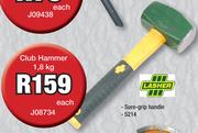 Lasher Club 1.8kg Hammer J08734