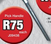 Pick Handle J09438-Each