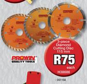 Prowin 3 Piece Diamond Cutting Disc 115mm H38686-Each