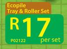 Ecopile Tray & Roller Set P02122-Per Set