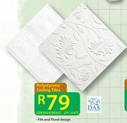 Polystyrene Ceiling Tiles C09350/C09353-Per Pack