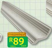 Polystyrene Royal Albert Cornice C09211-2m Each