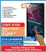 Hisense U939 Smart Cellphone