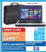 HP 250 Notebook + Bag