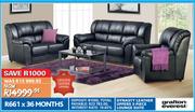 Grafton Everest Dynasty Leather Uppers 3-Piece Lounge Suite