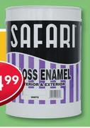Safari White/Cream Gloss Enamel-5Ltr Each
