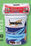 Medal Red Professional Waterproofing-5Ltr Each