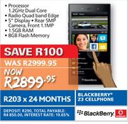 Blackberry Z3 Cellphone