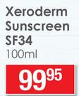 Xeroderm Sunscreen SF34-100ml