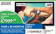 Sansui 55" HD Ready LED TV