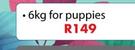 Canine Cuisine Puppies Food-6kg