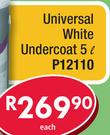 Medal Universal White Undercoat P12110-5L