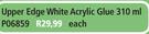 Upper Edge White Acrylic Glue P06859-310ml