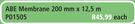 ABE Membrane 200mm x12.5m P01505-Each