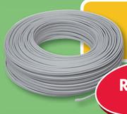 Twin & Earth Black Wire Ripcord 0.5mm 0545 H62956-Per M