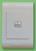 1 Lever Light Switch With Cover C1000 H62569-Each