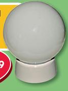 Budget PVC Bowl Light 150mm+ 11W CFL Lamp H67112-Each