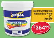 Medal Contractors High Hiding White P12082-20L
