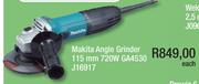 Makita Angle Grinder 115mm 720W GA4530 J16917-Each