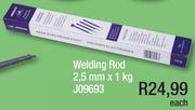 Welding Rod 2.5mm x1Kg J09693-Each