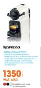 Nespresso Inissia Creamy White-Each