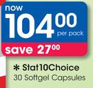 Stat10Choice 30 Softgel Capsules-Per Pack