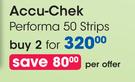 Accu-Chek Performa 50 Strips-2 Packs Per Offer