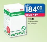 MNI RheumaLin 60 Tablets-Per Pack