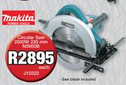 Makita Circular Saw 2000W 235mm N5900B J10322