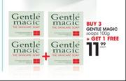 Gentle Magic Soaps-3 x 100g Plus 1 Free Soap