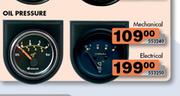 Equus Gauges Oil Pressure Electrical-553250