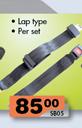 Safety Belts-Lap Type