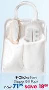 Clicks Terry Slipper Gift Pack