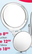 Clicks 2 Way Plastic Square Mirror