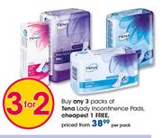 Tena Lady Incontinence Pads-Per Pack