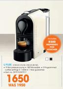 Nespresso U Pure-C50-ZA-CN-NE, D60-ZA-BK-NE