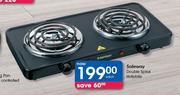 Safeway Double Spiral Hotplate-Each
