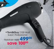 Toni & Guy 2100Watt Salon Professional Hairdryer