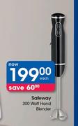 Safeway 300 Watt Hand Blender-Each