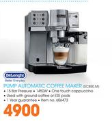 DeLonghi Pump Automatic Coffee Maker-EC850.M