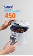DeLonghi Coffee Canister