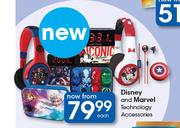 Disney & Marvel Technology Accessories-Each