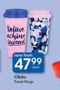 Clicks Travel Mugs-Each