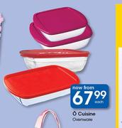 O Cuisine Ovenware-Each