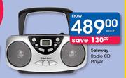 Safeway Radio CD Player-Each